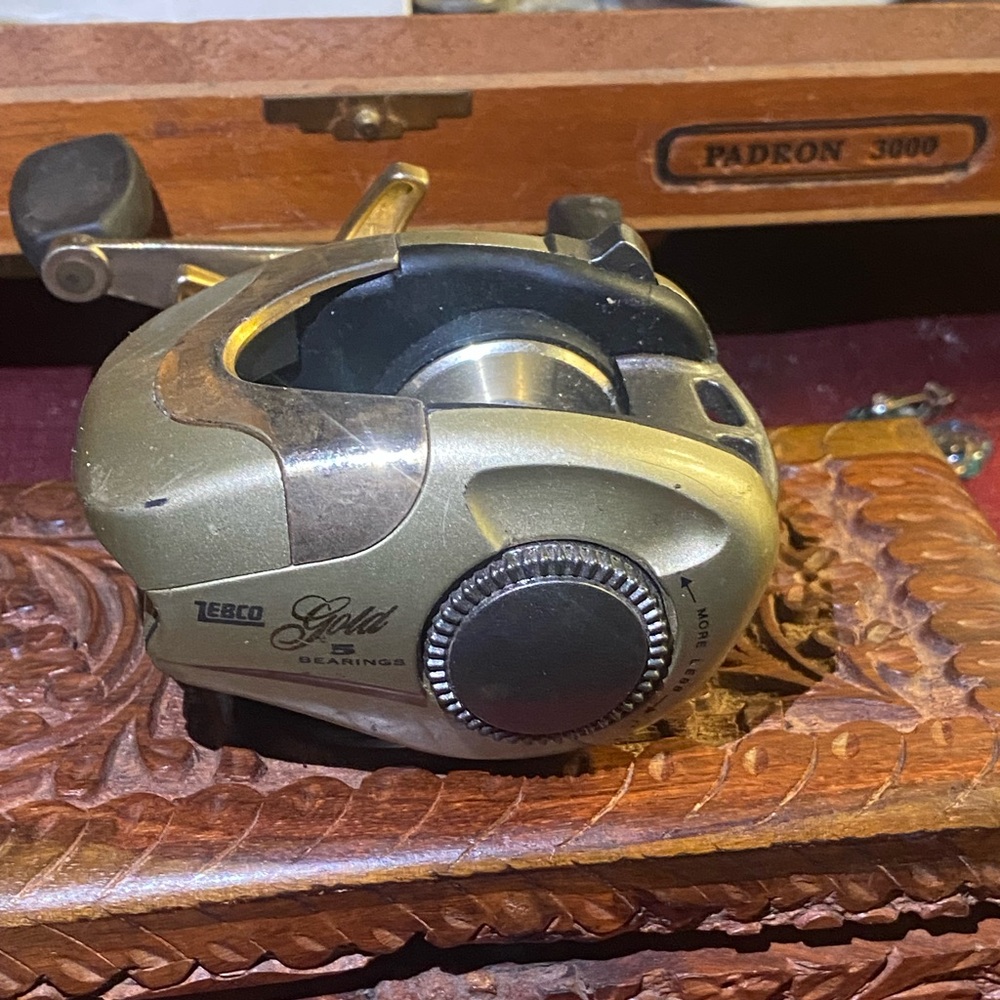 GBC 500 zebco gold 5 bearings E2 fishing reel
